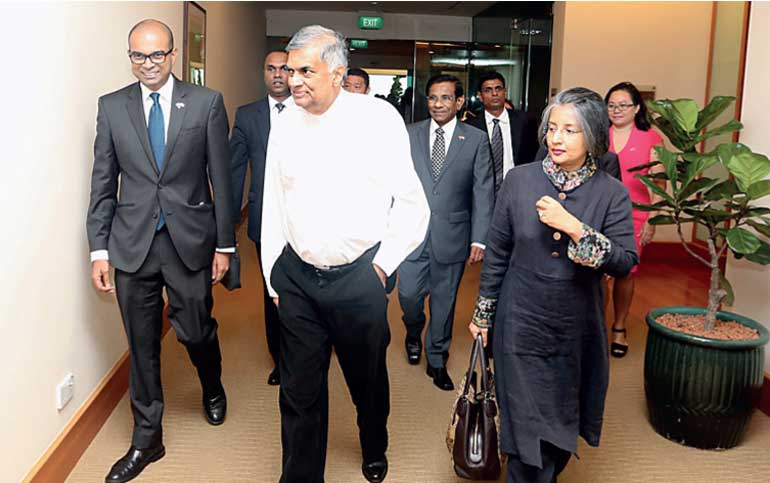 හිටපු ජනපති රනිල් දිවයිනට..!