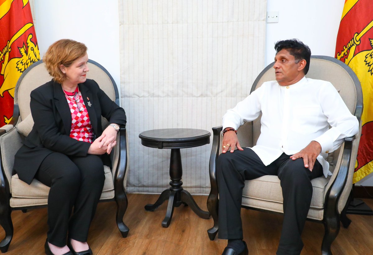 කැනඩා මහා කොමසාරිස්වරිය හමු වී විපක්ෂ නායක කළ කතා එළියට  