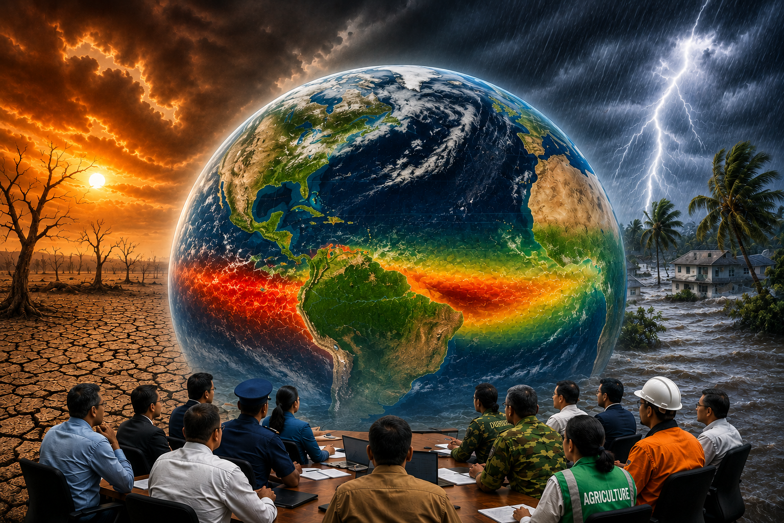 එල්නීනෝ තත්ත්වයට මුහුණ දෙන්න කඩිනම් කාර්ය සාධන බලකායක් ස්ථාපිත කරමු