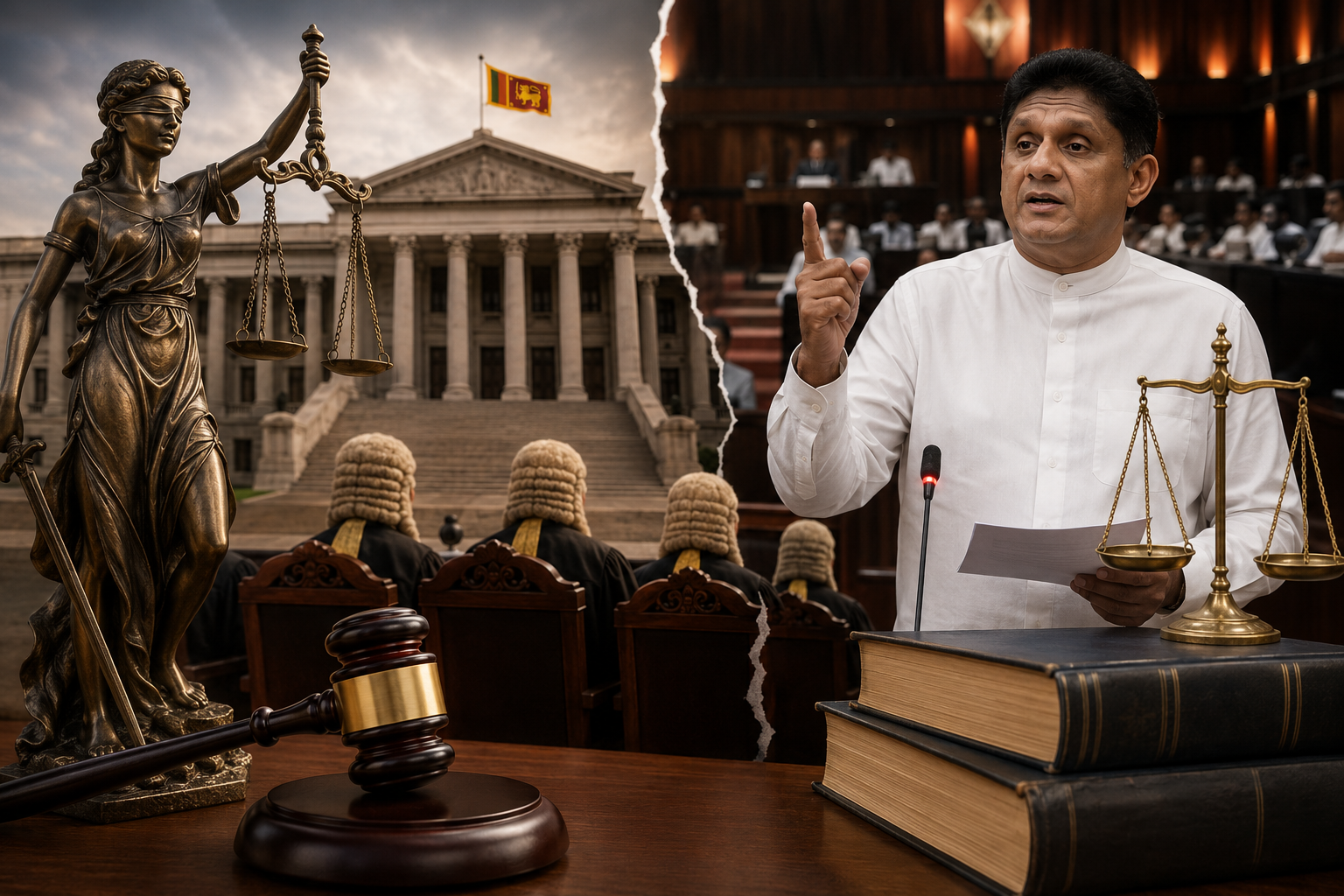 ප්‍රජාතන්ත්‍රවාදය ඉහළම තලයට ගෙන එනවා කියූ මාලිමා රජය අධිකරණයේ ස්වාධීනත්වයට බලපෑම් එල්ල කරනවා