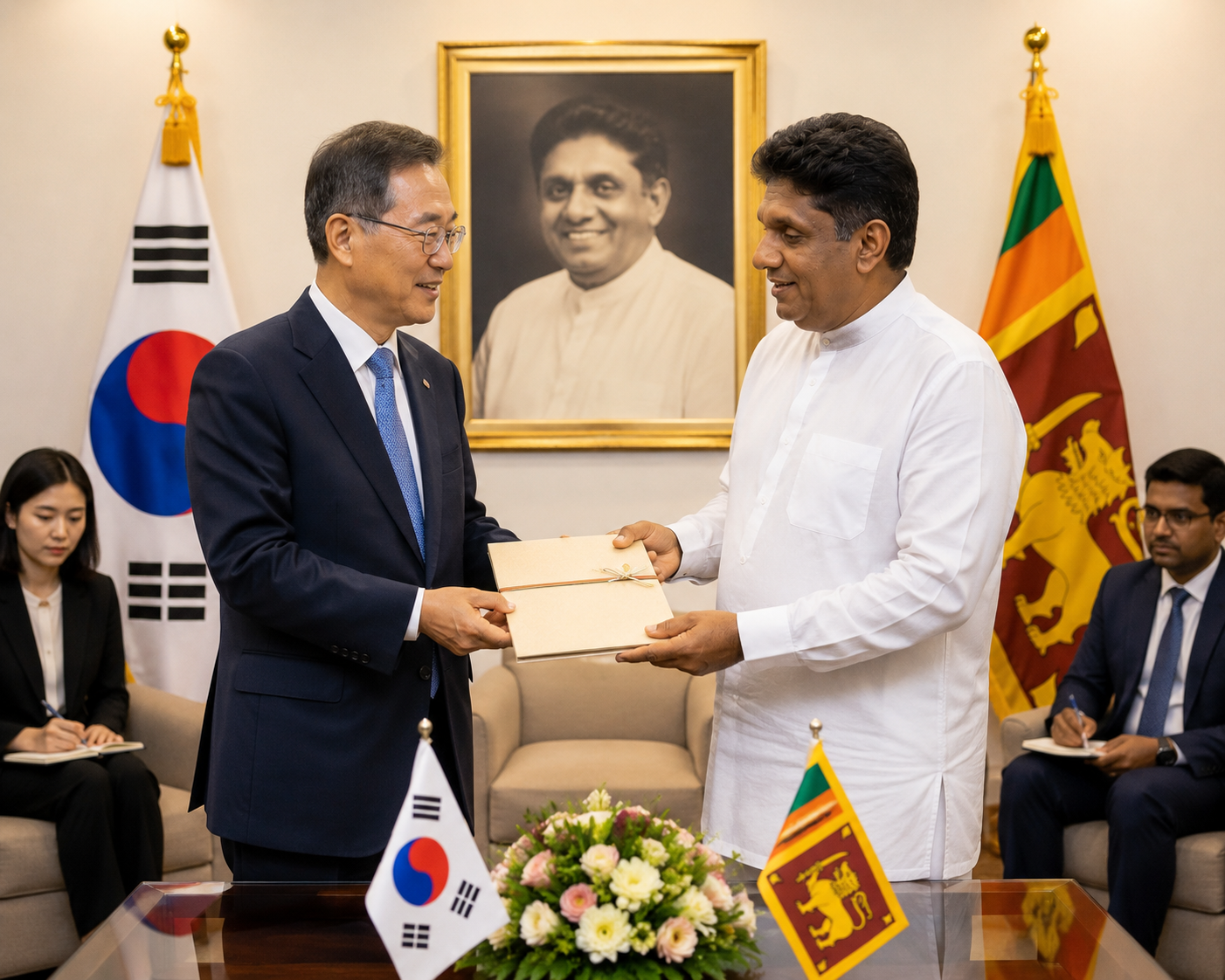 ආසියානු දේශපාලන සමුළුවට සජිත්ට නිල ආරාධනයක් - කොරියානු හිටපු නියෝජ්‍ය විදේශ අමාත්‍ය, විපක්ෂ නායක හමුවෙයි