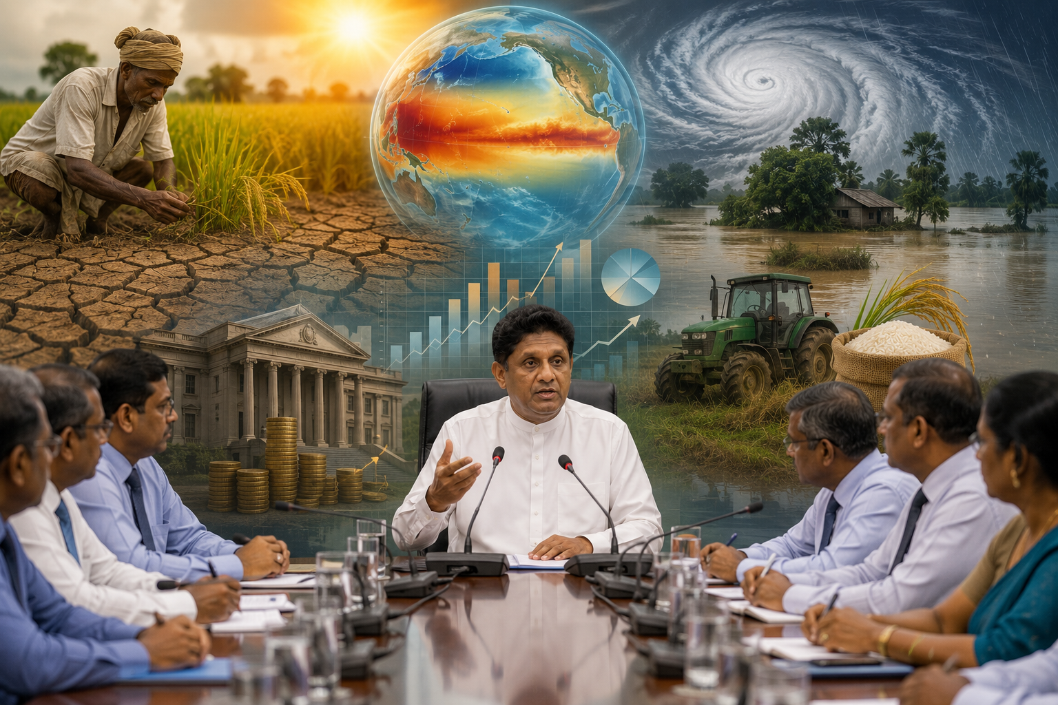 එල්නීනෝ ප්‍රධාන වශයෙන් ක්ෂේත්‍ර 03කට බලපෑම් සිදු කරනවා. ඒ නිසා අපි දැඩි අවධානයෙන් සිටිය යුතුයි