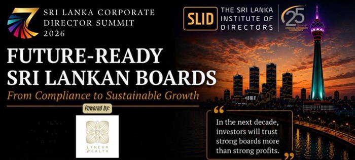 SLID Corporate Director Summit 2026 to Feature Keynote Address by Prof. Sir Nishan Canagarajah
